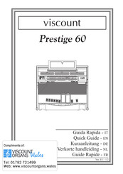 Viscount Prestige 60 Guide Rapide