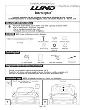 LUND Interceptor Instructions D'installation