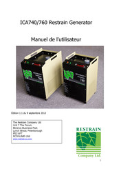 Restrain ICA760 Manuel De L'utilisateur