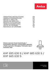 Amica KHF 695 630 S Notice D'utilisation