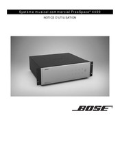 Bose FreeSpace 4400 Notice D'utilisation