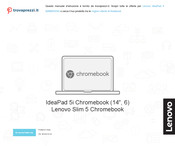 Lenovo Slim 5 Chromebook Mode D'emploi