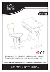 HOMCOM 312-065 Instructions D'installation