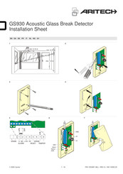 Aritech GS930 Fiche D'installation