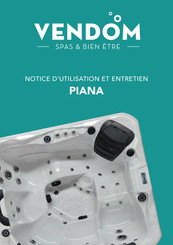 Vendom PIANA Notice D'utilisation Et Entretien