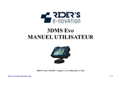 RIDER'S E-NOVATION 3DMS Evo Manuel Utilisateur