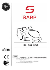 SARP RL 984 HST Manuel D'utilisation