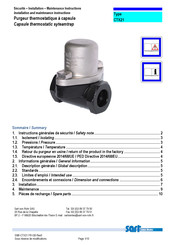 Sart von Rohr CTX21 Manuel D'utilisation