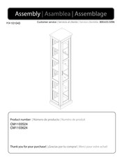 SEI Furniture CM1103524 Guide D'assemblage