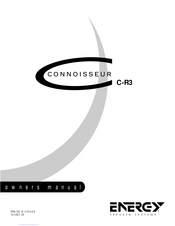 Energy Connoisseur C-3R Manuel De L'utilisateur