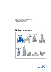KSB NORI 160 ZXL Notice De Service