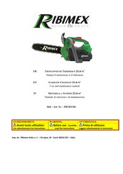 Ribimex PRTRT301 Manuel D'instructions Et D'utilisation