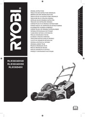 Ryobi RLM36B40H Traduction Des Instructions Originales