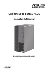 Asus ExpertCenter D700MCES-711700009R Manuel De L'utilisateur