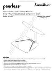 PEERLESS SMARTMOUNT SCS221 Installation Et Assemblage