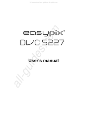 Easypix DVC 5227 Guide D'utilisation