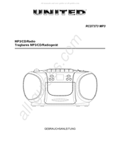 UNITED RCD7373 Guide De L'utilisateur