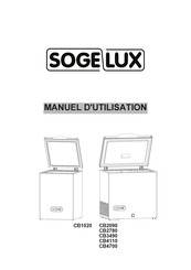 SOGEDIS SOGELUX CB3490 Manuel D'utilisation