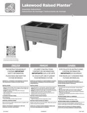 Step2 Lakewood Raised Planter Instructions De Montage