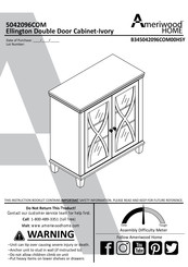 Ameriwood HOME Ellington BB55555055COM55HSY Mode D'emploi