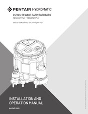 Pentair Hydromatic SB24SKV50 Manuel D'installation Et D'opération