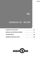 HIGHONE HI3903HD-VE Guide D'utilisation