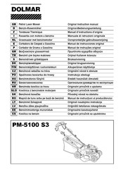 Dolmar PM-5100 S3 Manuel D'instructions D'origine