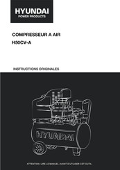 Hyundai H50CV-A Instructions Originales