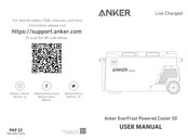 Anker EverFrost Powered Cooler 50 Mode D'emploi