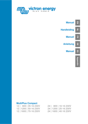 Victron energy Multiplus C800 Manuel