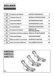 Dolmar AM3653 Manuel D'instructions