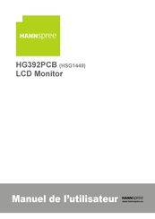 HANNspree HSG1449 Manuel De L'utilisateur