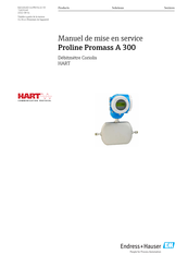 Hart Proline Promass A 300 Manuel De Mise En Service