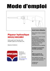 HYCON 2741 Mode D'emploi