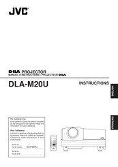 JVC DLA-M20U Manuel D'instructions