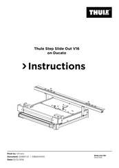 Thule Step Slide Out V16 Instructions