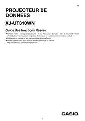 Casio XJ-UT310WN Guide Des Fonctions