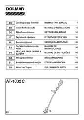 Dolmar AT-1832 C Manuel D'instructions