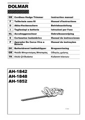 Dolmar AH-1842 Manuel D'instructions