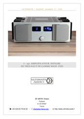 Ultimate Audio I-150 Manuel D'utilisation