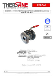 THERSANE 765 Fiche Technique