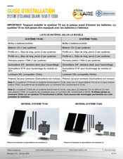 Vision Solaire TX150 Guide D'installation