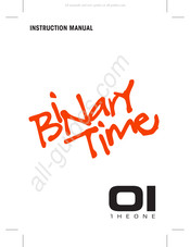 The One binary time Mode D'emploi