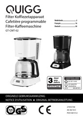 Quigg GT-CMT-02 Notice D'utilisation