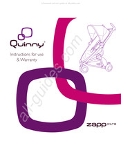 Quinny ZAPP XTRA Mode D'emploi