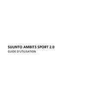 Suunto Ambit3 Sport blue Guide D'utilisation