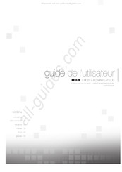 RCA L46FHD2X48 Guide De L'utilisateur