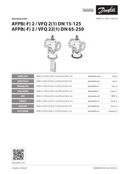 Danfoss AFPB 2 / VFQ 221 Guide D'utilisation
