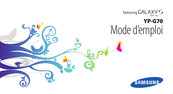 Samsung Galaxy S WiFi 5.0 YP-G70 Mode D'emploi