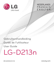 LG LGD213N.ANLDKU Guide De L'utilisateur